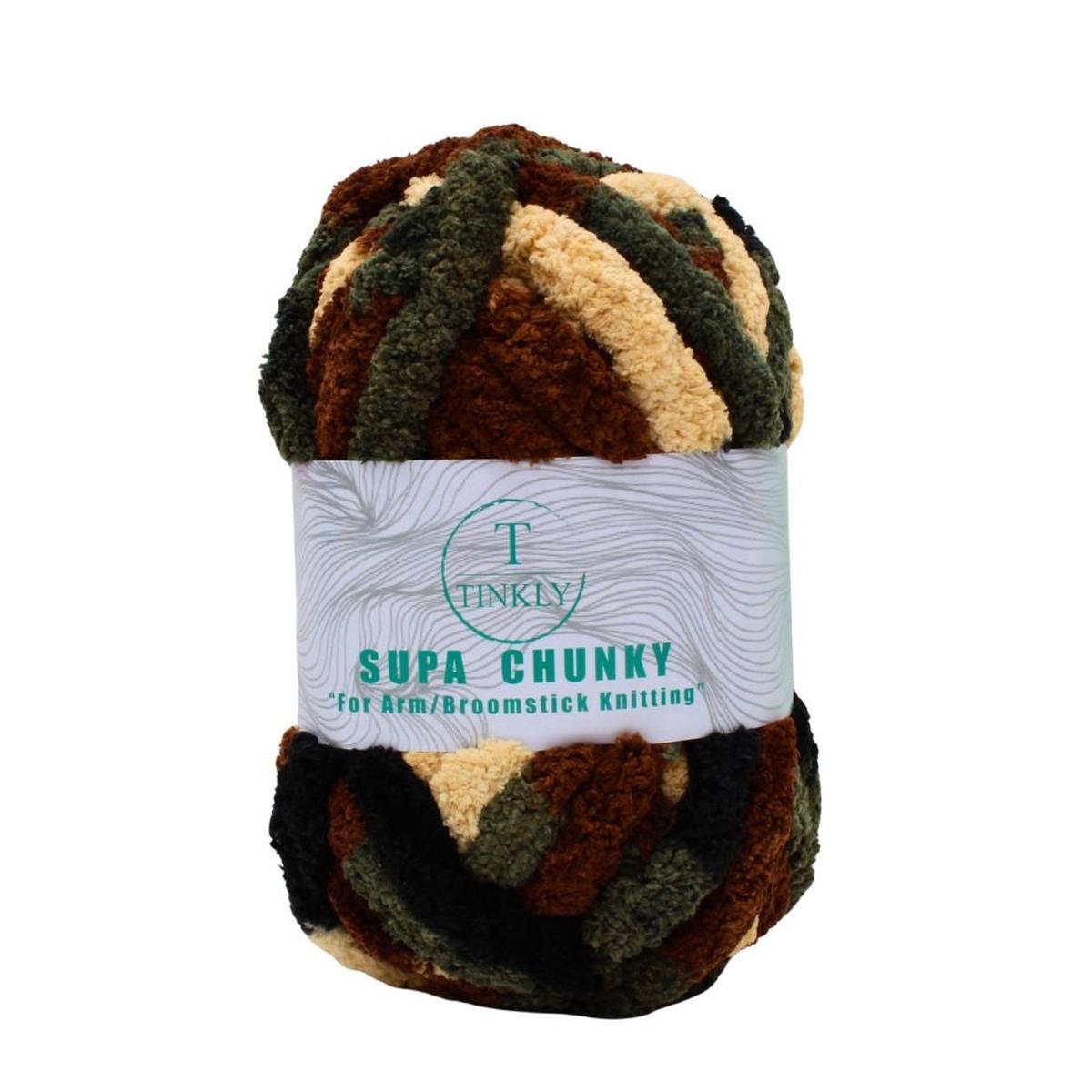 TINKLY SUPER CHUNKY 250G ARMY