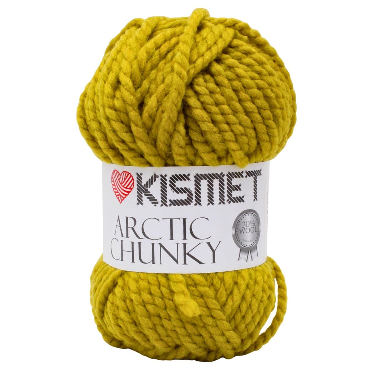 ARTIC TWEED CHUNKY 100G YELLOW
