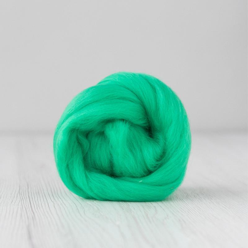 Carded Batting Extra Fine Merino Needle Felting Wool - Millet
