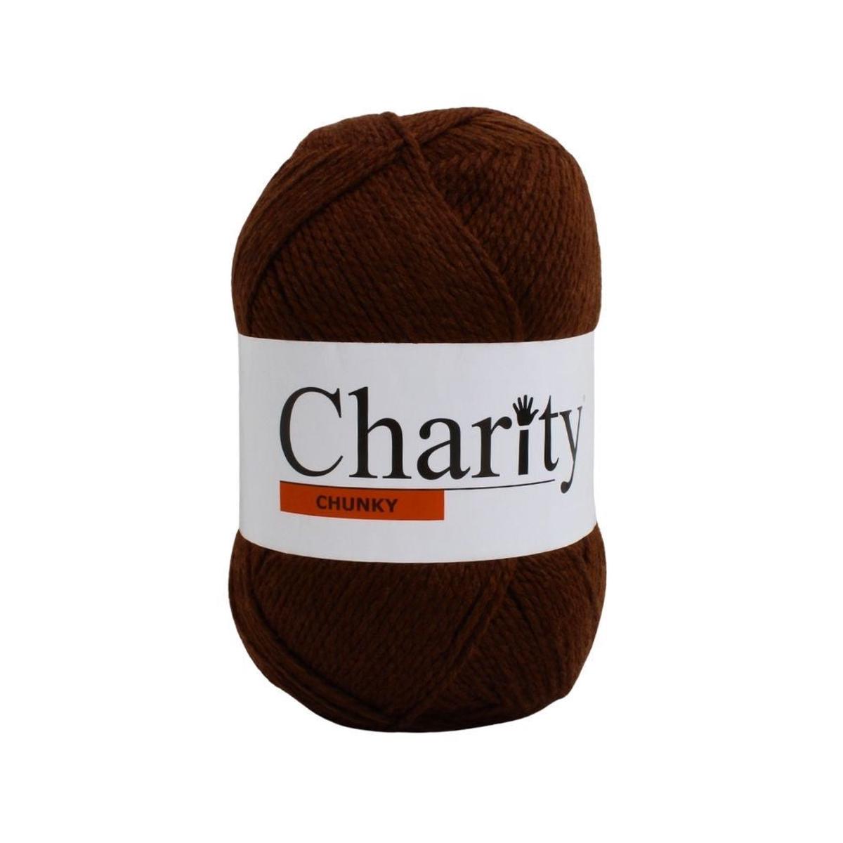 CHARITY CHUNKY 300G BROWN A