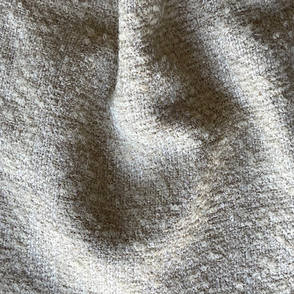 Couture Sun Drenched Wheat Mohair Blend Boucl (Made in Spain)