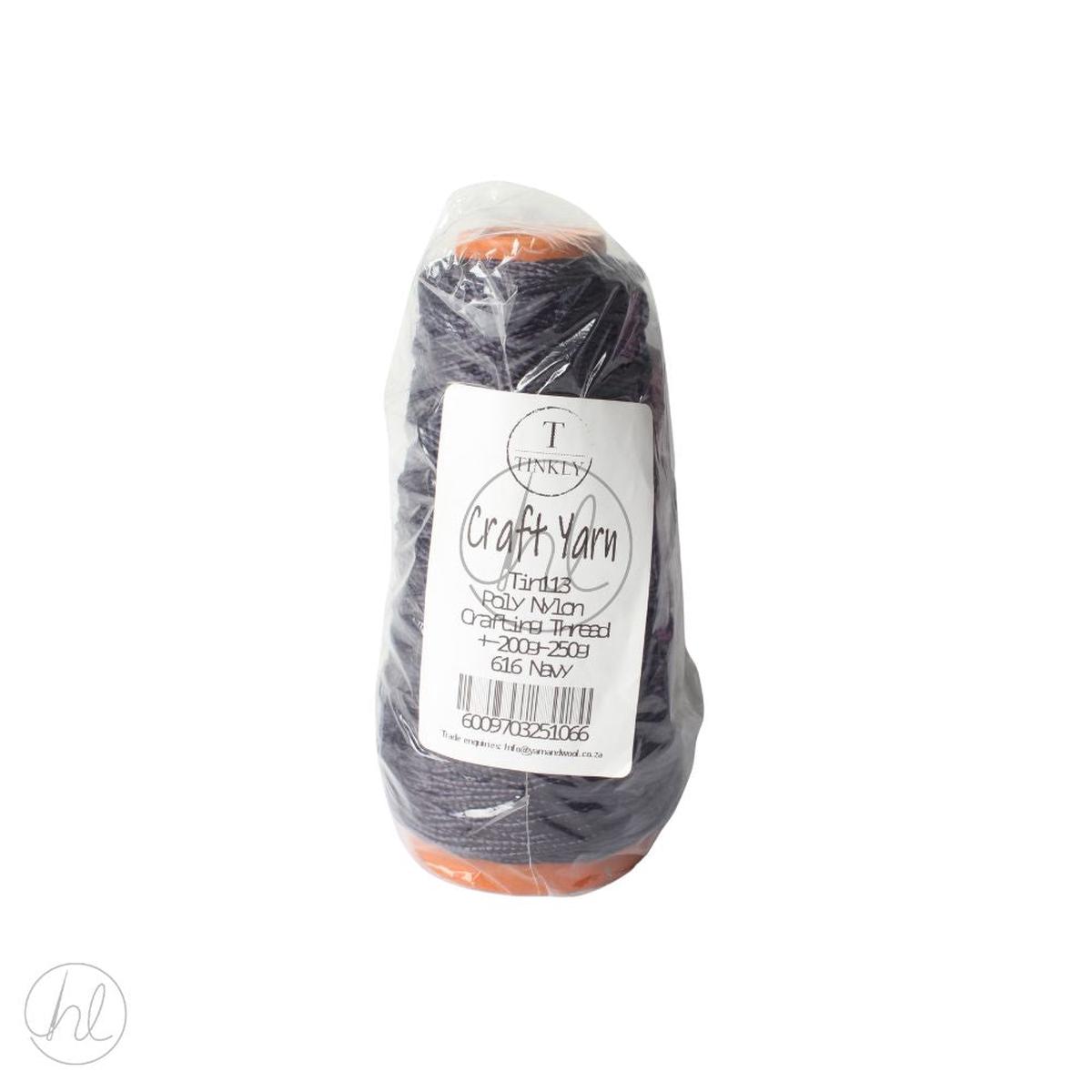 CRAFT YARN NYLON 200G NAVY