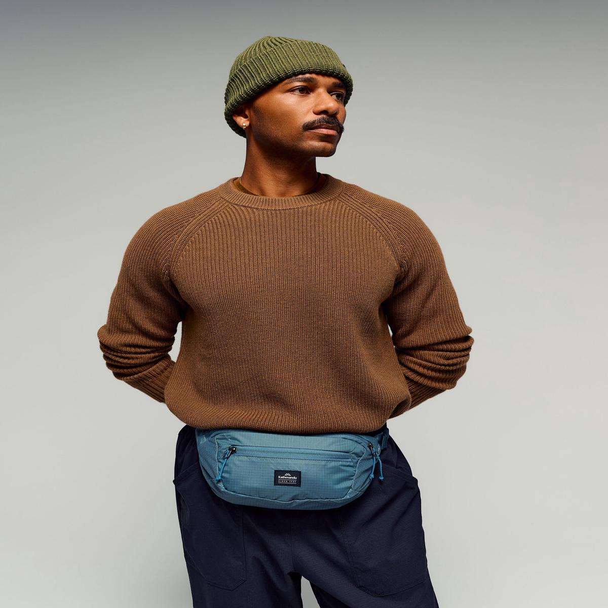 Men's Retreat Merino Blend Crew Pullover - Jute