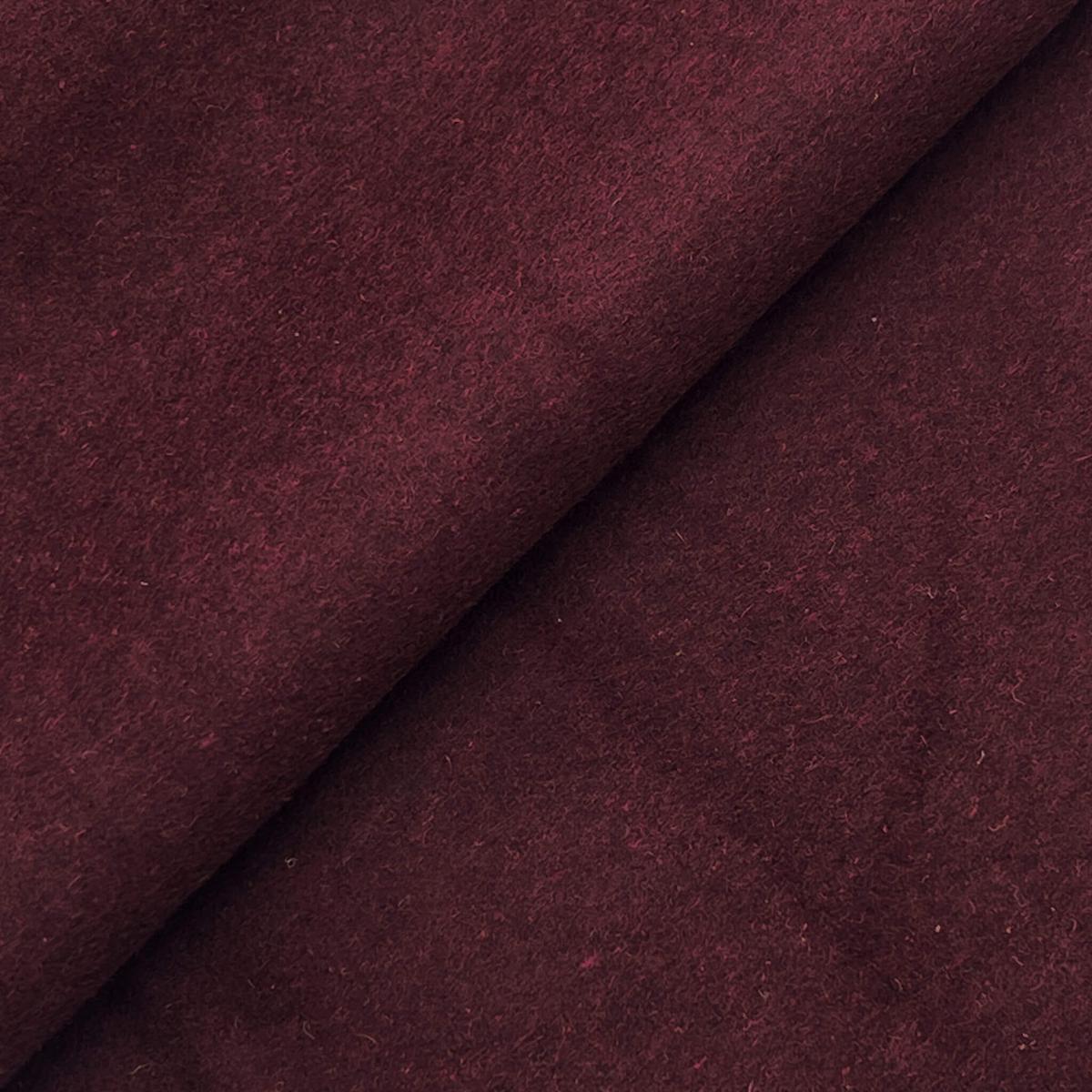 Wine Wool/Cashmere Fabric - Wine, 58" Width