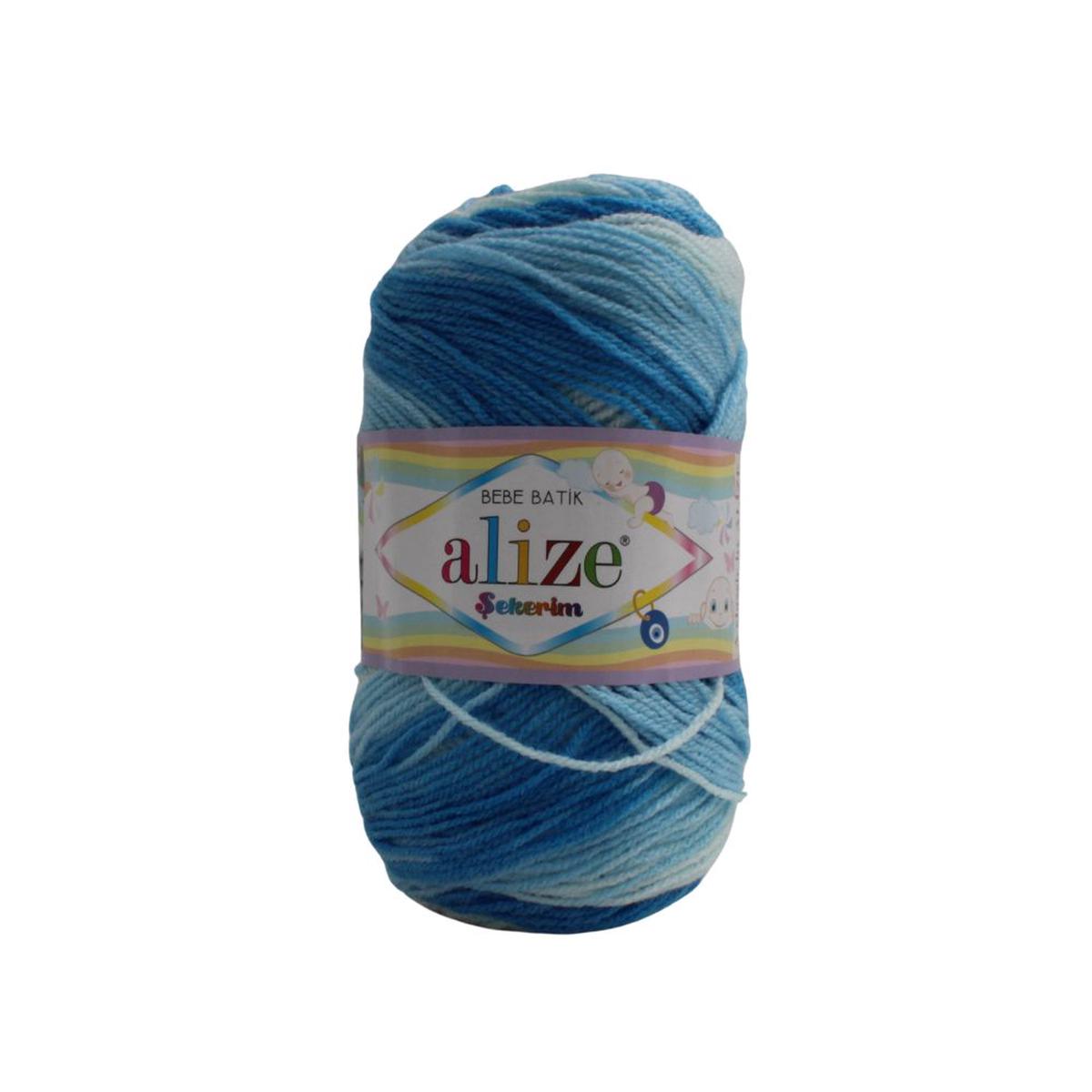 ALIZE SEKERIM BATIK 100G SAXE BLUE COL 2130