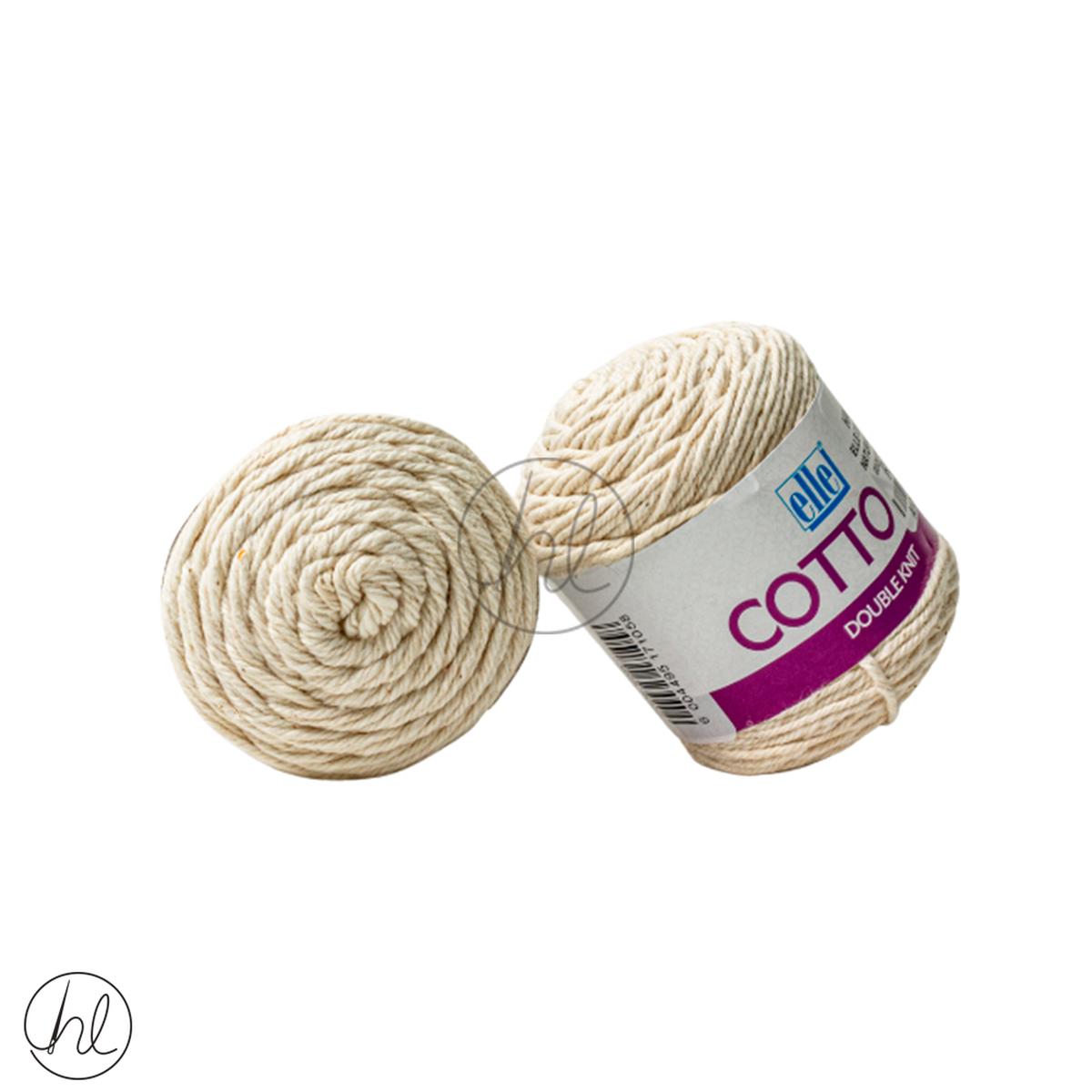 ELLE COTTON DK 50G NATURAL