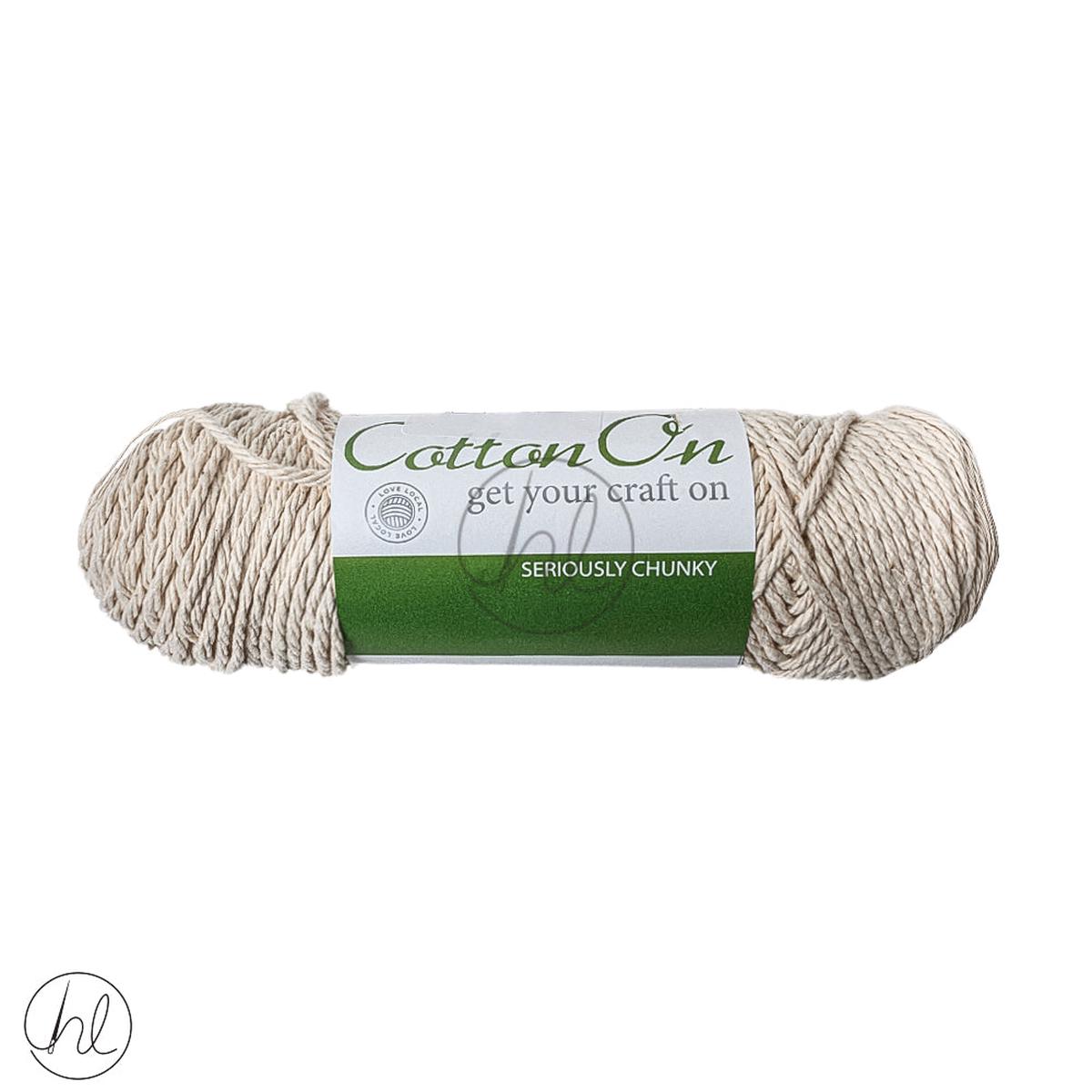 Elle Cotton On Ser Chunky 100G Natural COL 014
