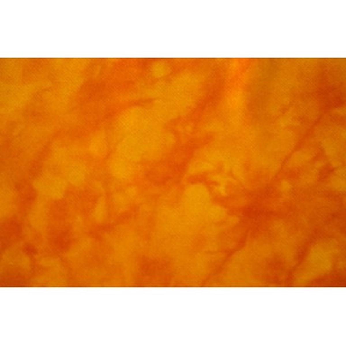 Hand Dyed Orange Wool