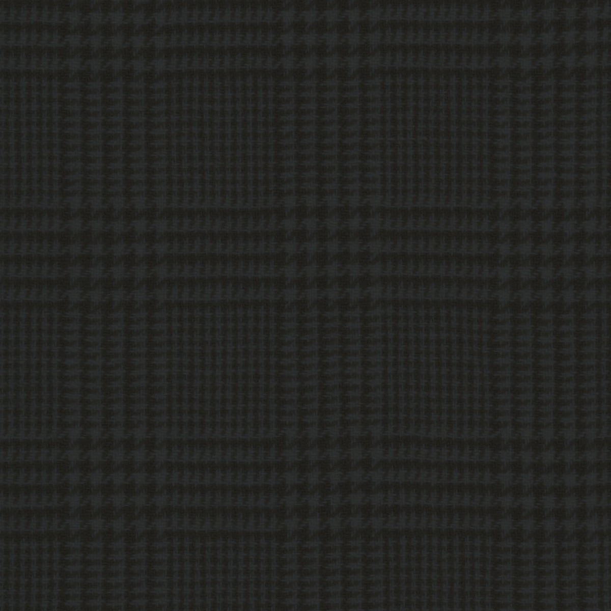 Hand Dyed Wool - Glen Check Black (Fat 1/8)
