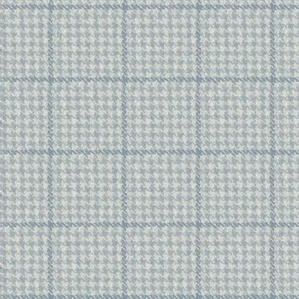 100% Wool Lanacot Textures Stash Happy (Houndstooth Plaid) MFW381224 Sky Jeni Gaston 44 in wide