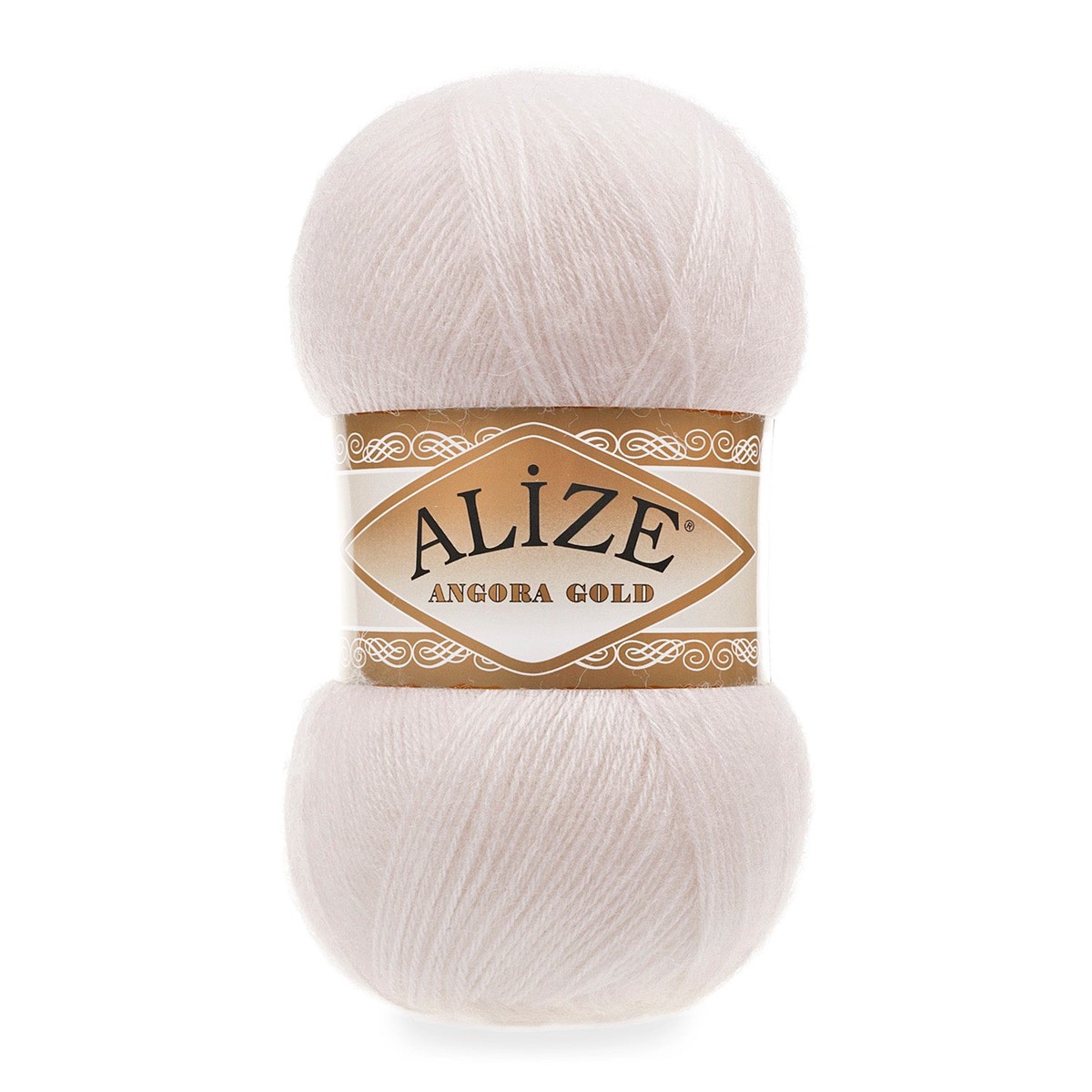 Alize Angora Gold Knitting Wool Yarn, Bone Color - 599
