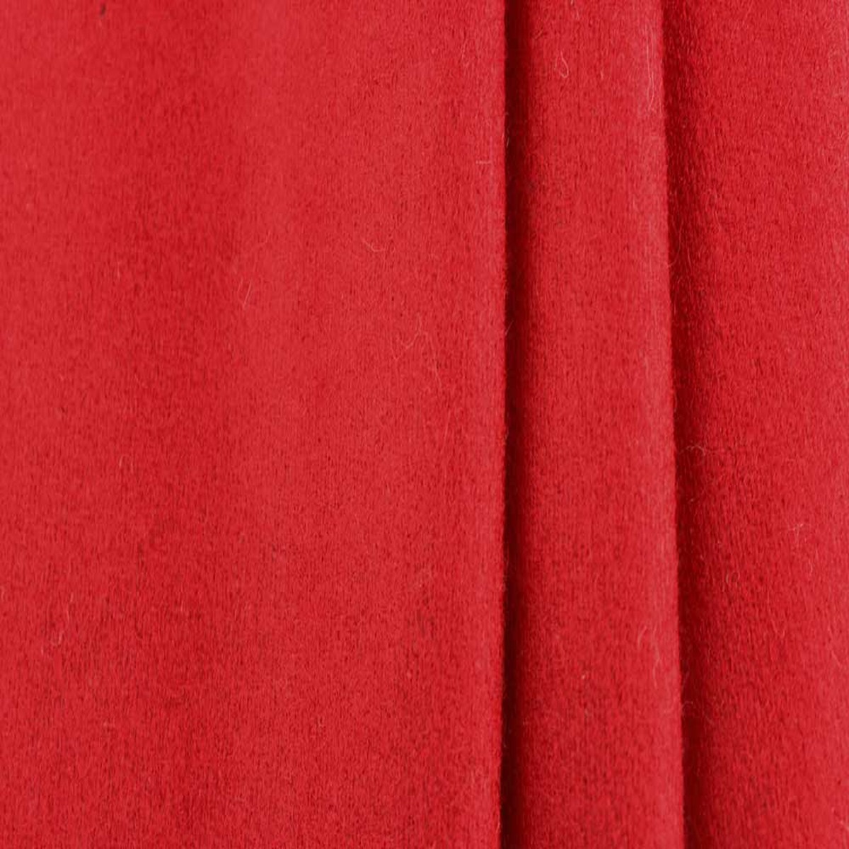 Cardinal Red Wool Melton Coating