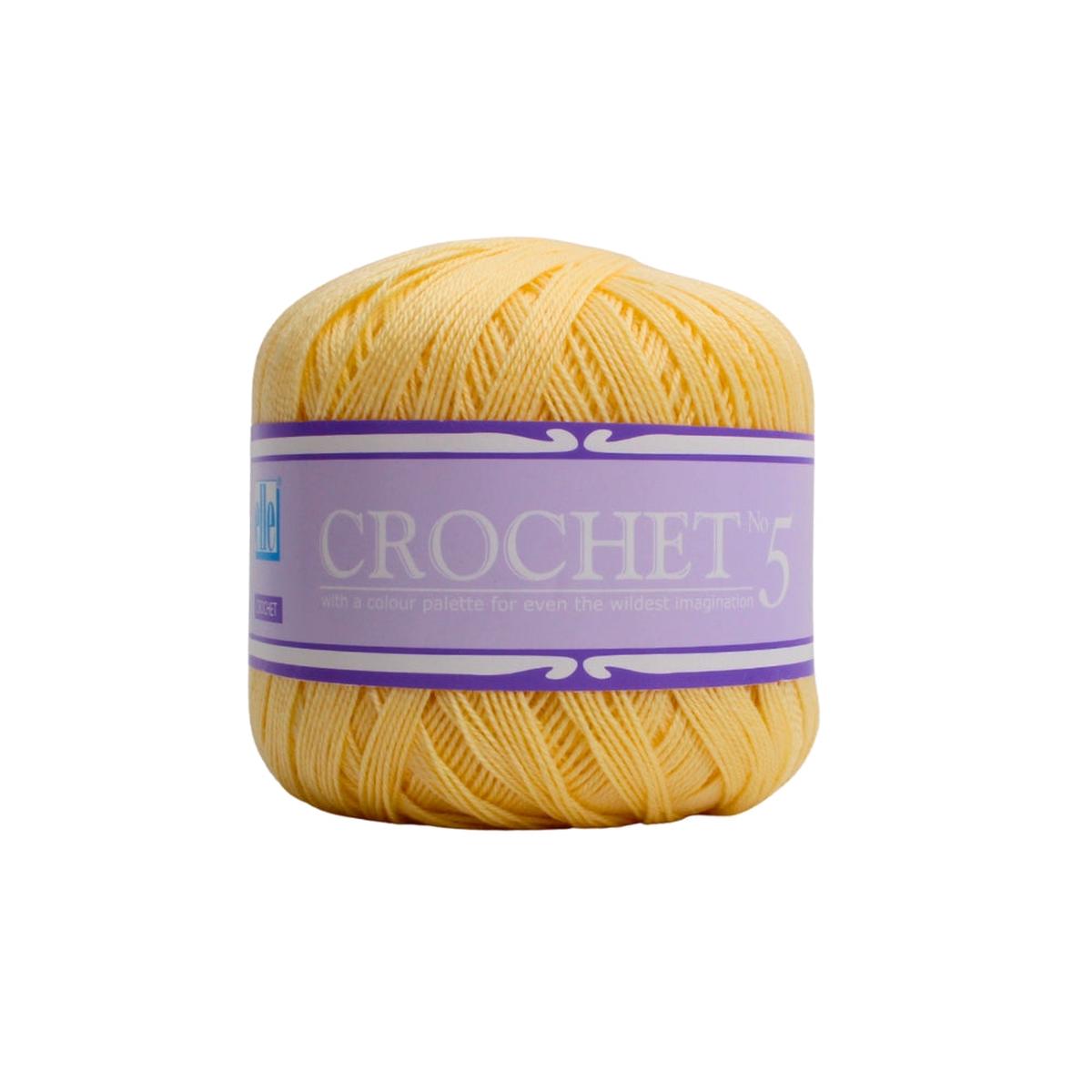 ELLE CROCHE CTTN NO5 50G LEMON