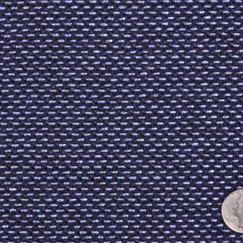 Navy/Pastel Purple/Metallic Pu Solid Woven