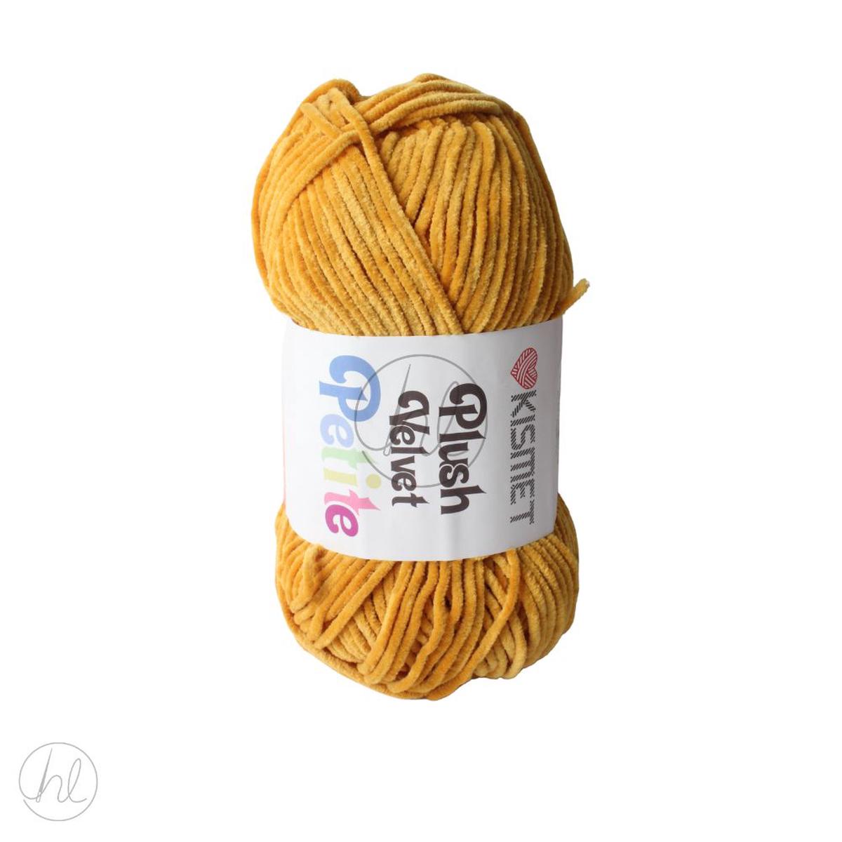 PLUSH VELVET PETITE100G MUSTARD