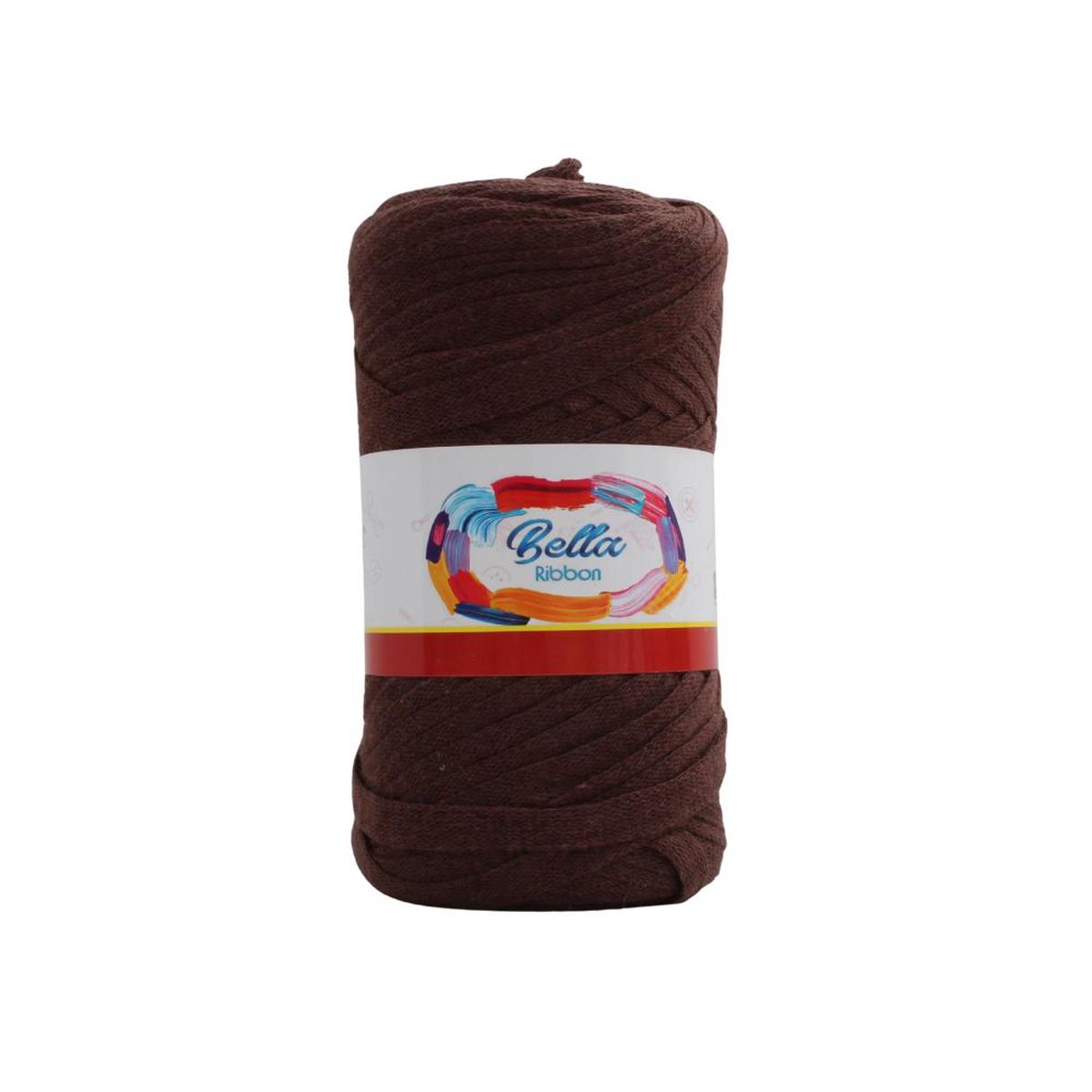 BELLA RIBBON 200G D/BROWN COL 4073