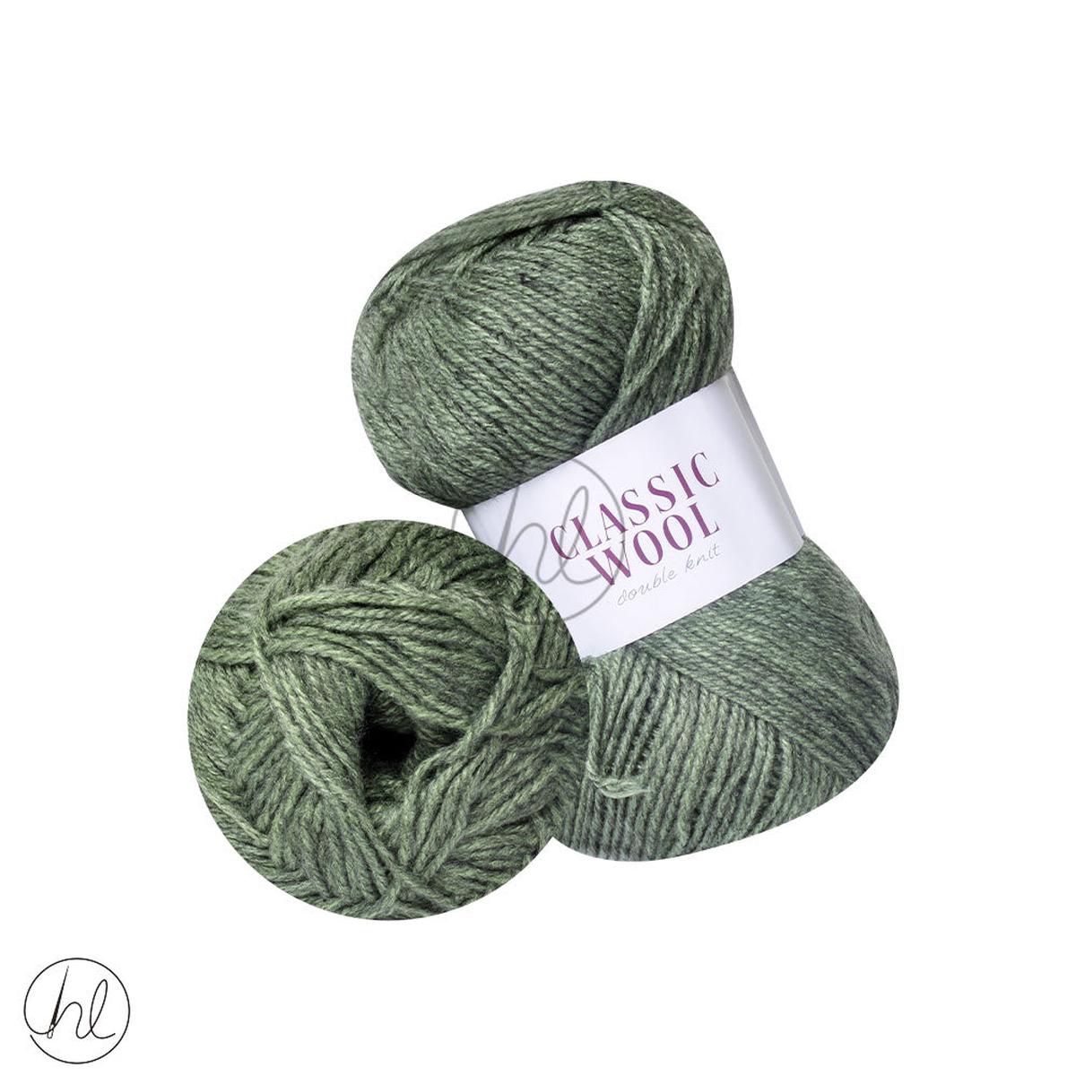 ELLE CLASSIC WOOL DOUBLE KNIT 100G (ALOE) (62)