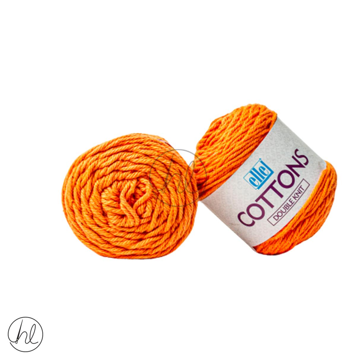 ELLE COTTON DK 50G SAFFRON