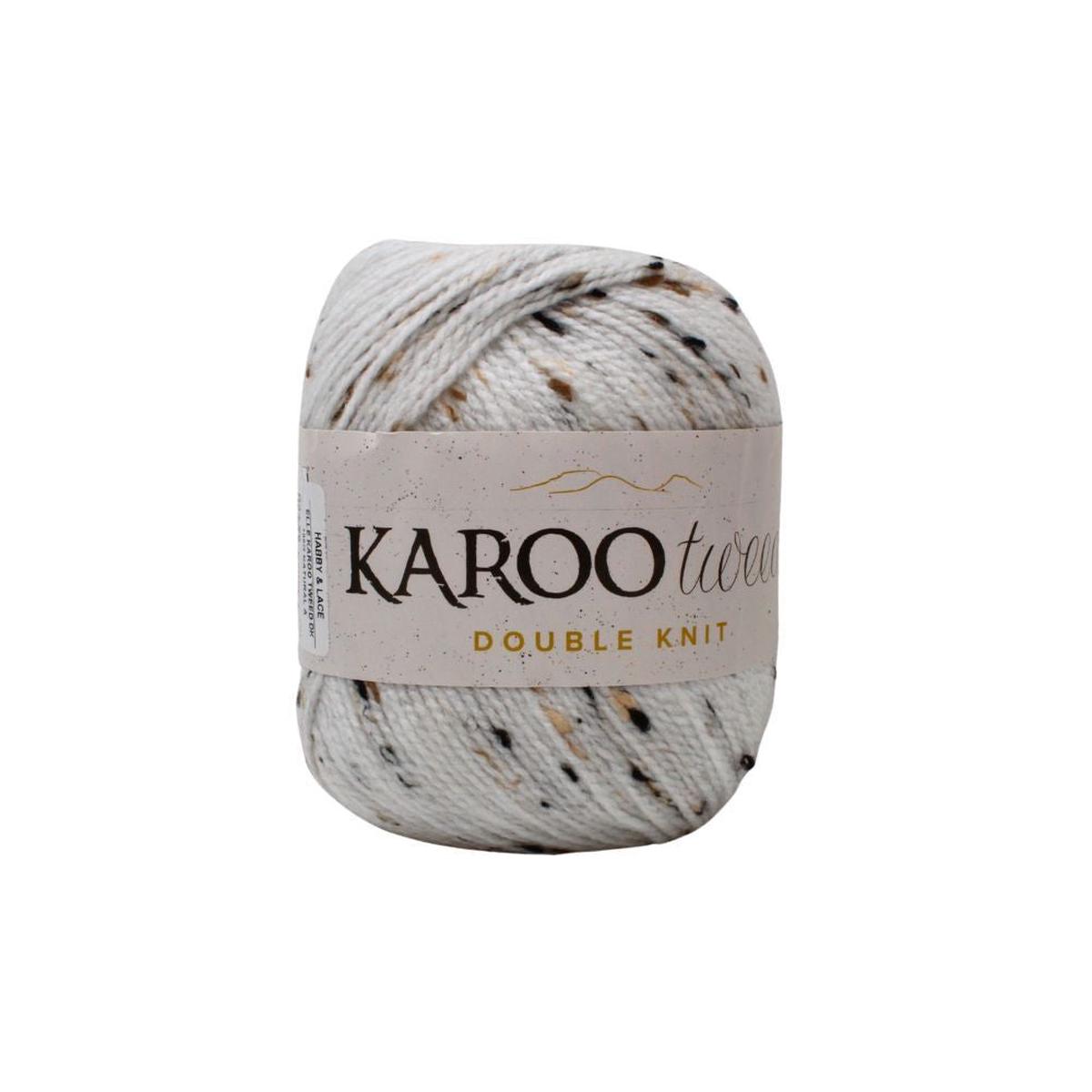ELLE KAROO TWEED DK 100G NATURAL A EACH
