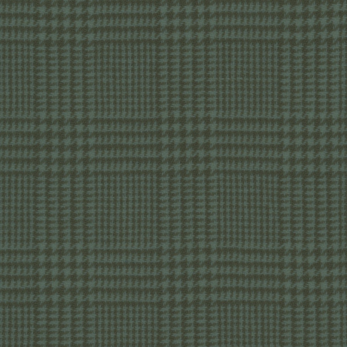 Hand Dyed Wool - Glen Check Blue Spruce (Fat 1/8)