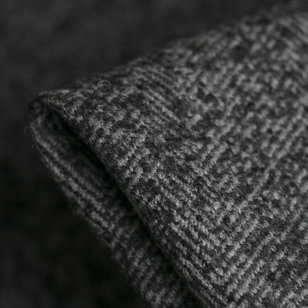 Lazio Herringbone BlackGrey