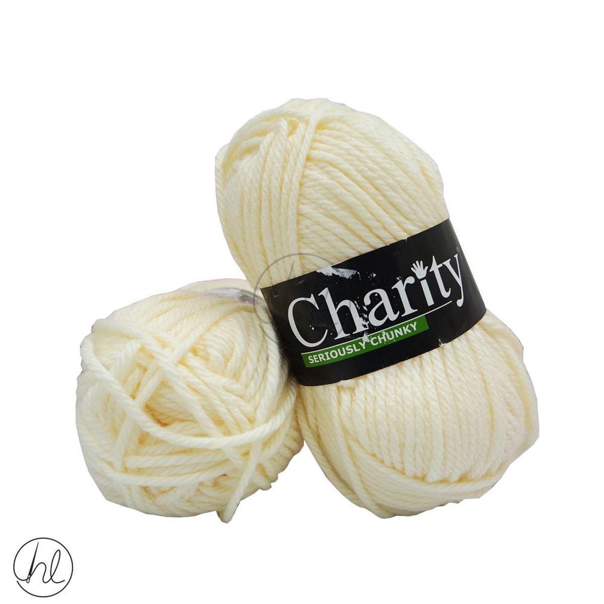 CHARITY SERIOUSLY CHUNKY 150G ECRU