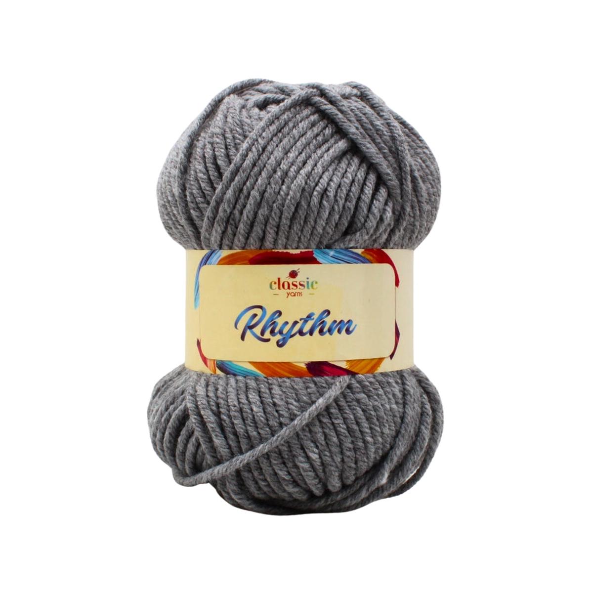CLASSIC RHYTHM CHNKY 100G D/GREY