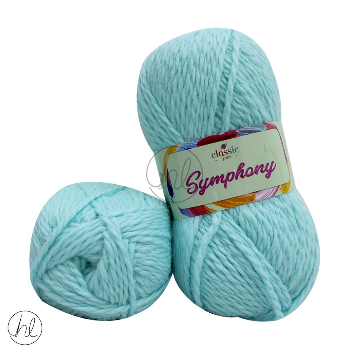 CLASSIC YARN SYMPHONY 100G AQUA 67