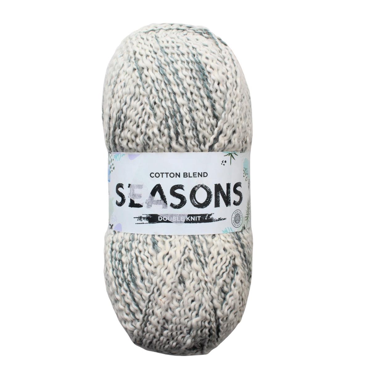 SEASONS COTTON BLEND DK 100G RAINFALL