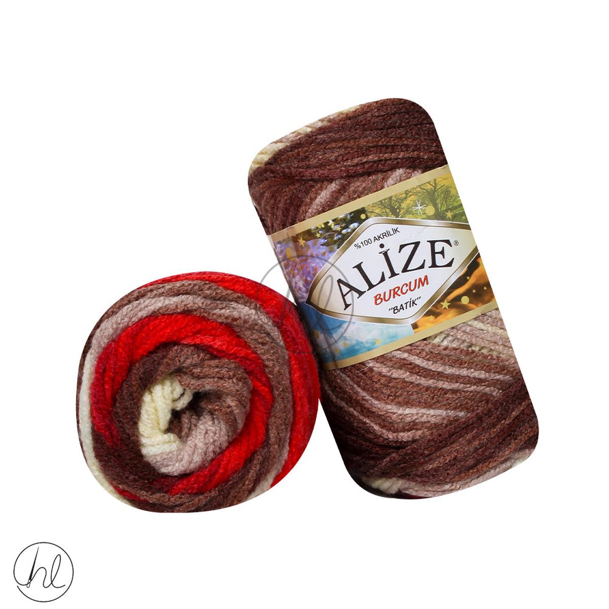 ALIZE BURCUM BATIK 100G RED 4574