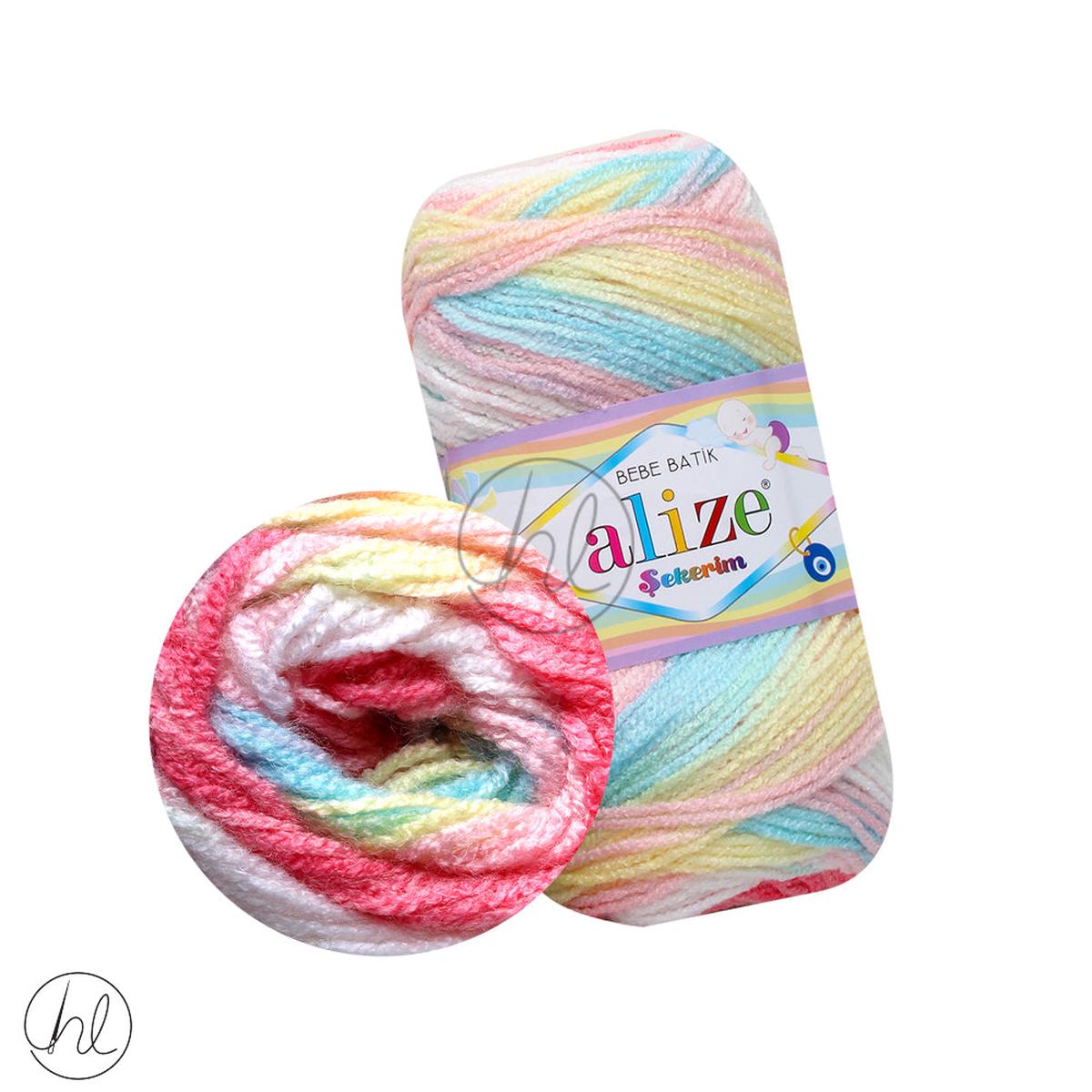 ALIZE SEKERIM BATIK 100G LEMON 3045