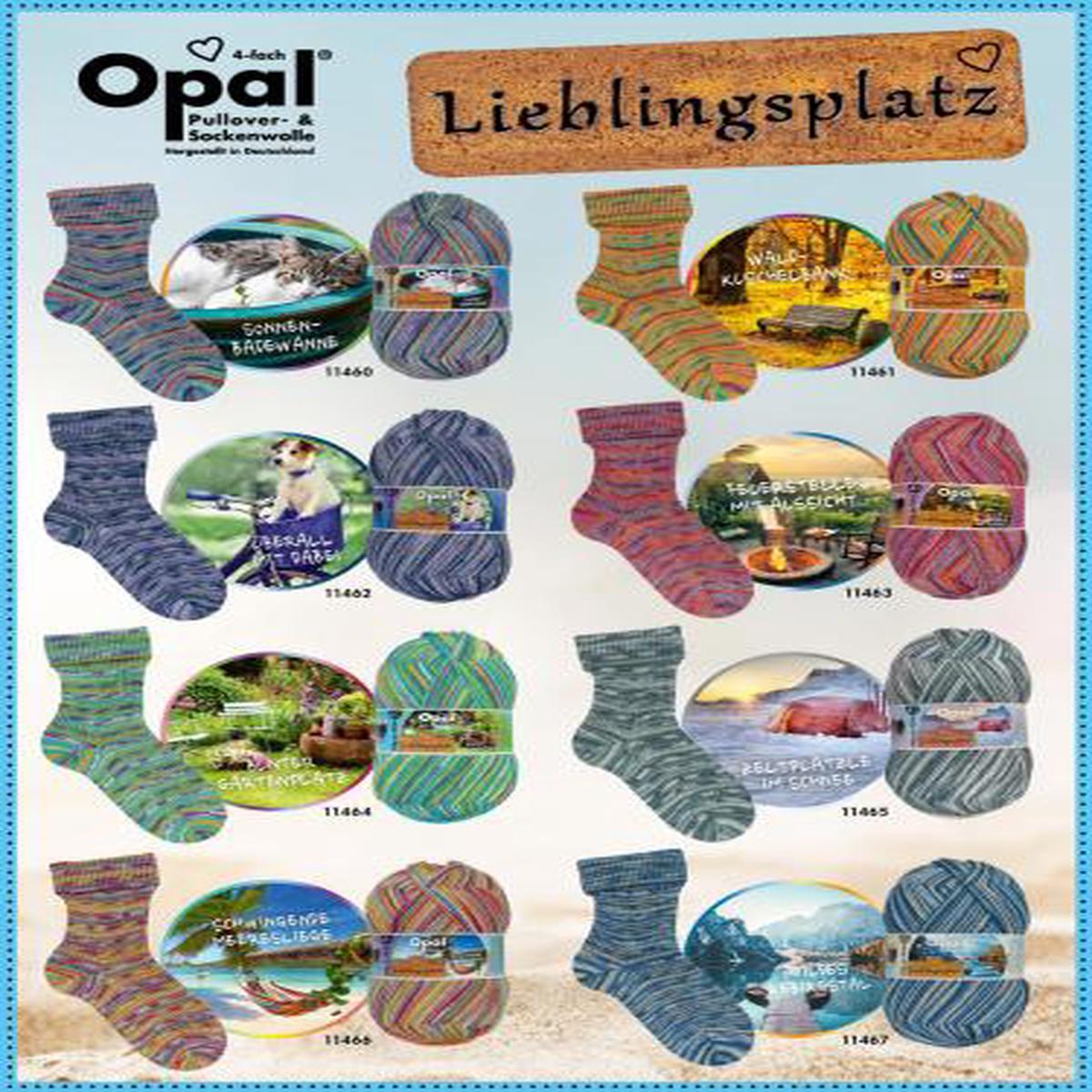 Opal Lieblingsplatz (Favourite Place) 4ply Sock