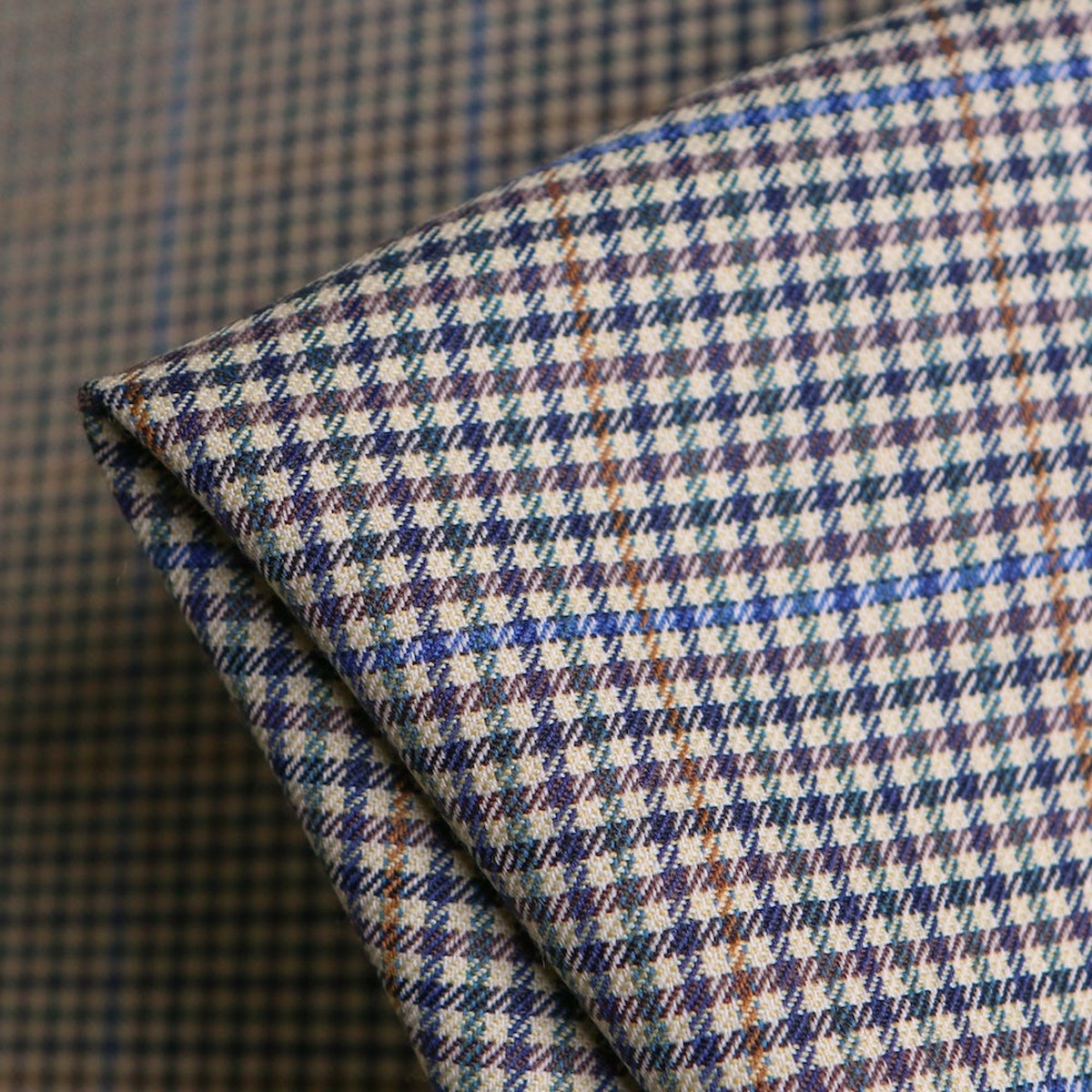 Verba Green Check Houndstooth
