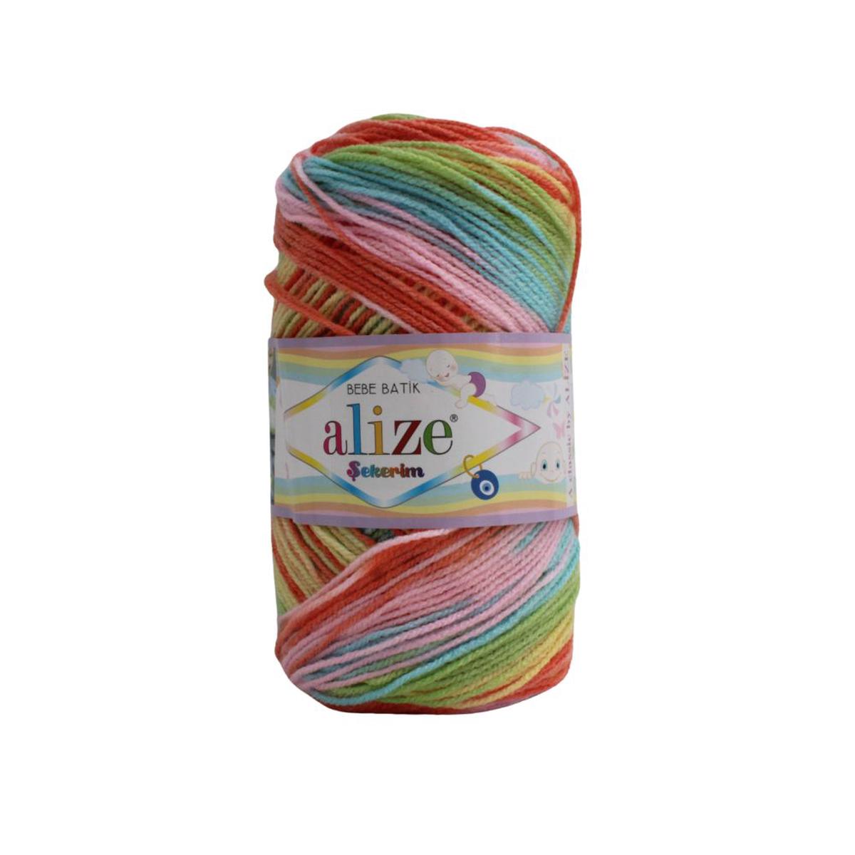 ALIZE SEKERIM BATIK 100G ORANGE COL 4400