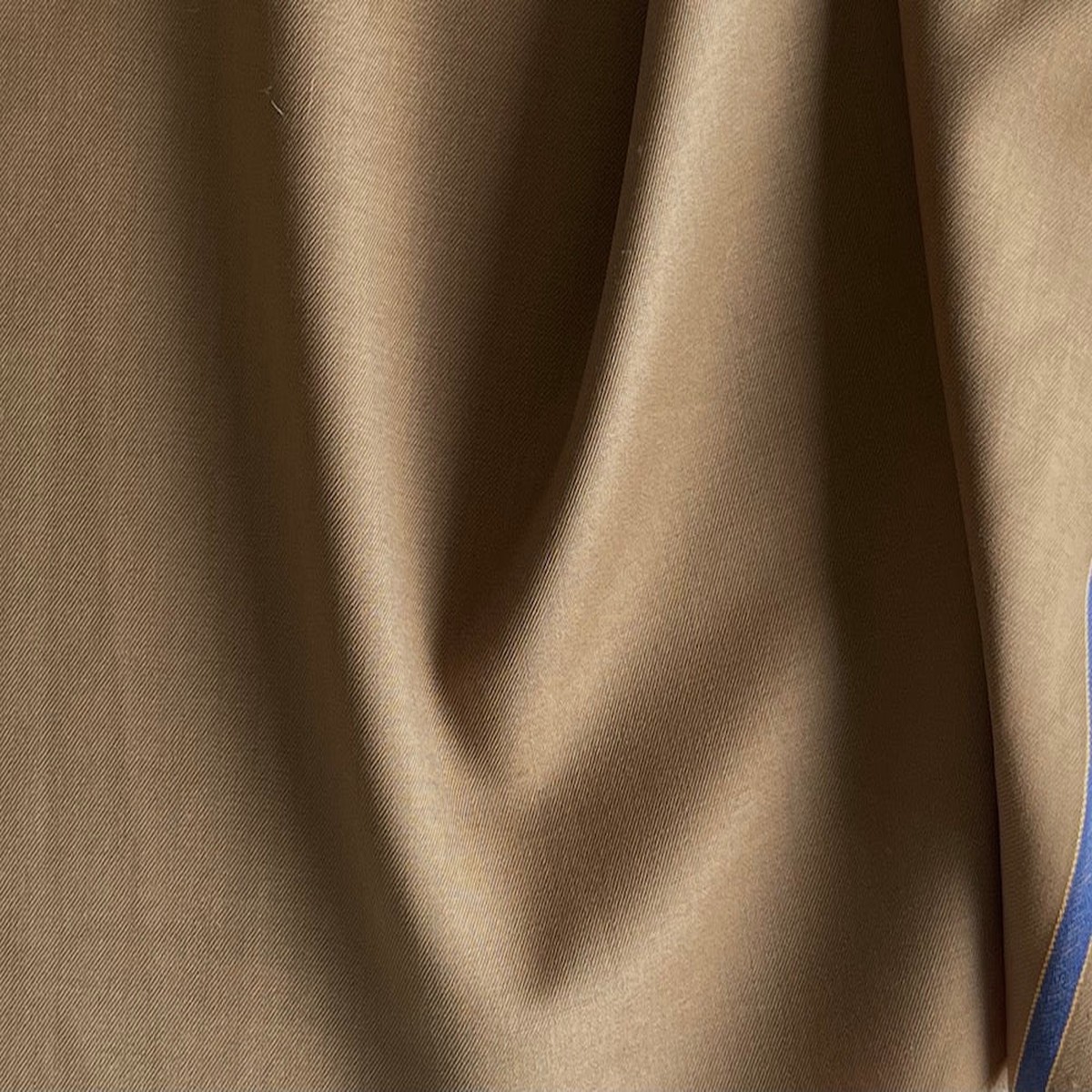 Camel Super 120sSelvedgedWool gabardine Suiting (Made in Italy)