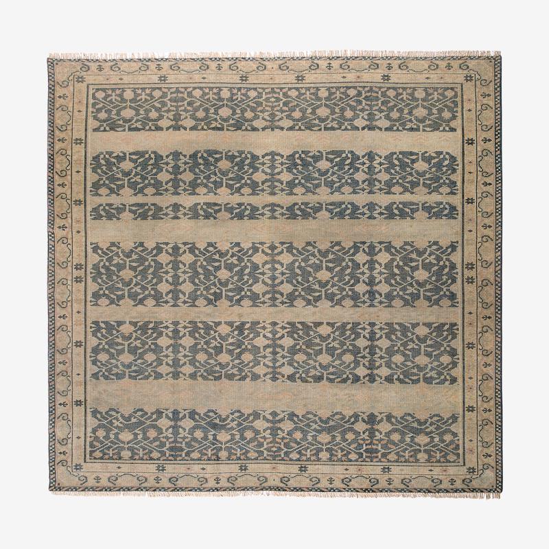 Campanella Hand-Knotted Wool Rug (Neutral 8 X 10)