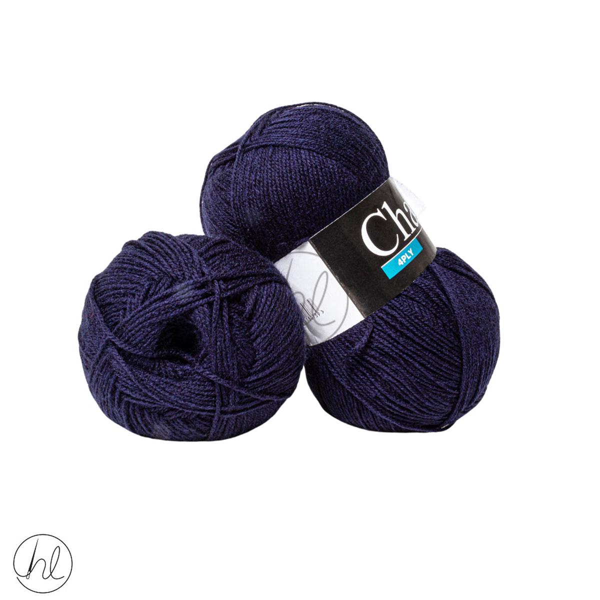 Charity 4Ply 100G Navy