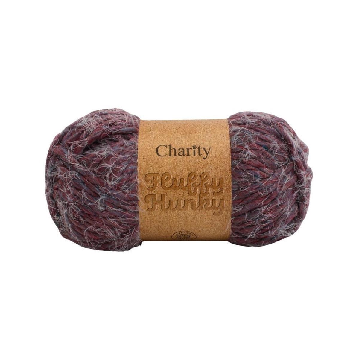 CHARITY FLUFFY HUNKY 150G MERLOT A EACH