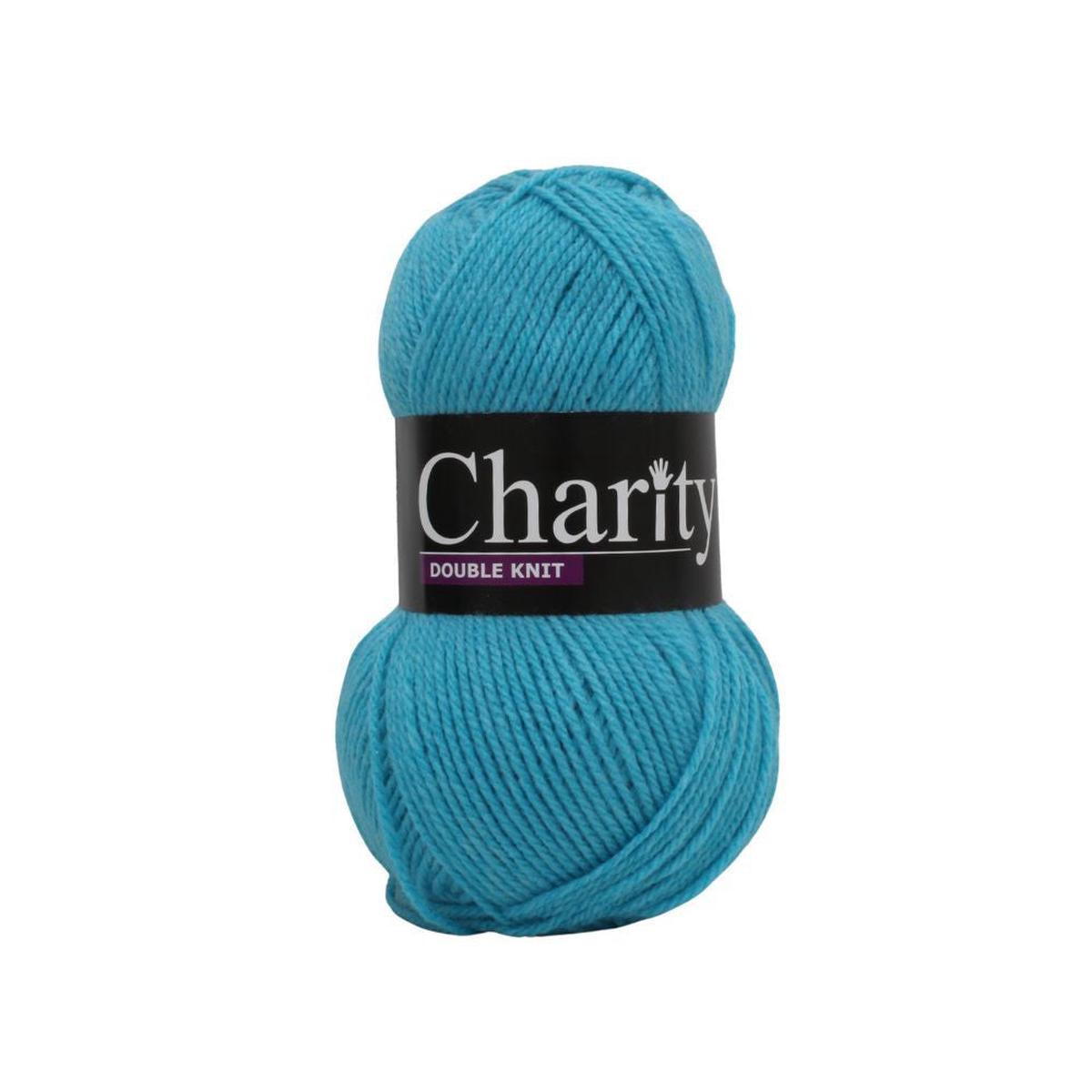 CHARITY PULLSKEIN D.K 100G CYAN EACH