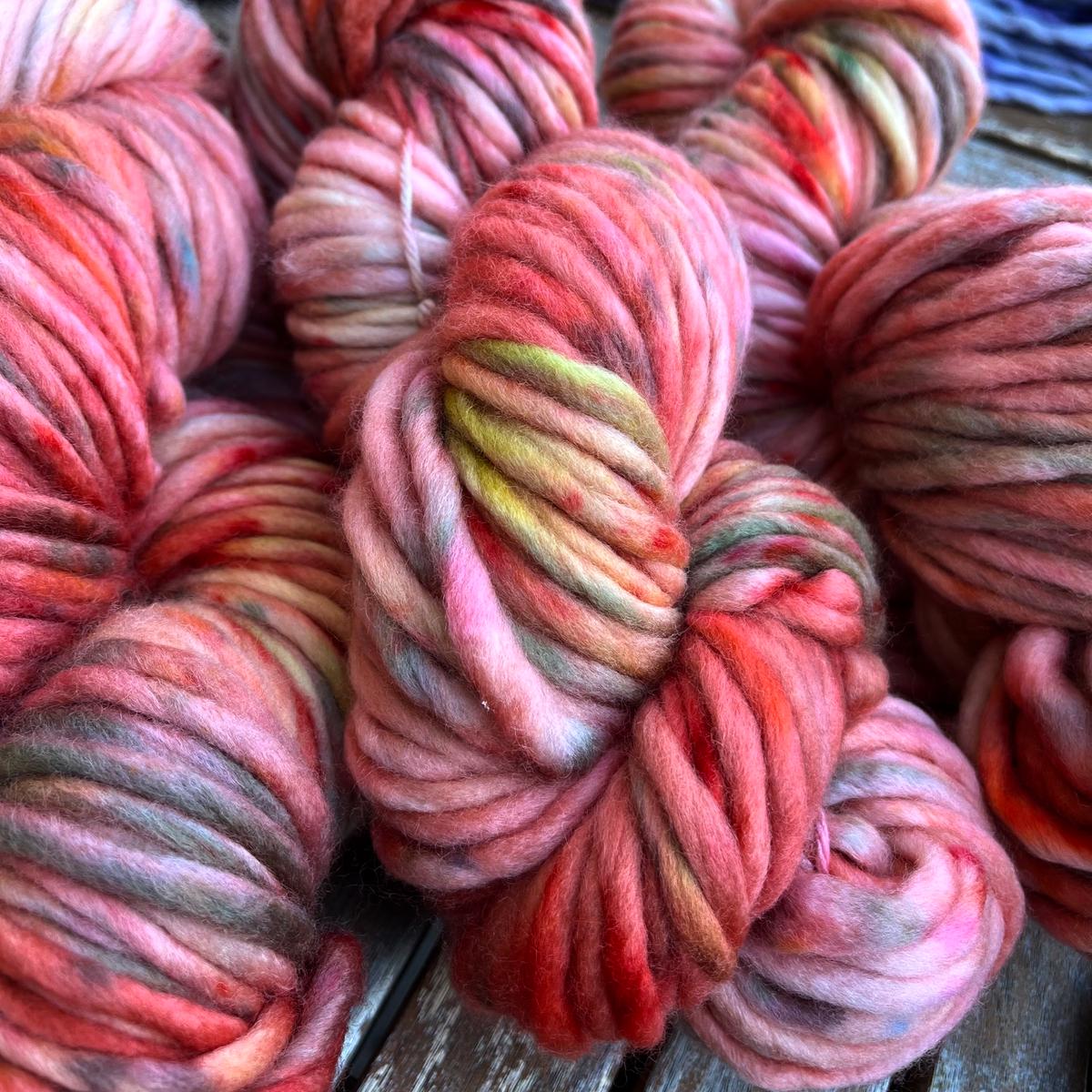 Hand-Dyed Super Chunky Yarn | 100% Merino Wool