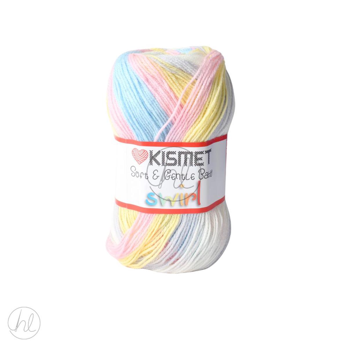 SOFT N GENTLE BABY SWIRL 100G POWDER/BLUE