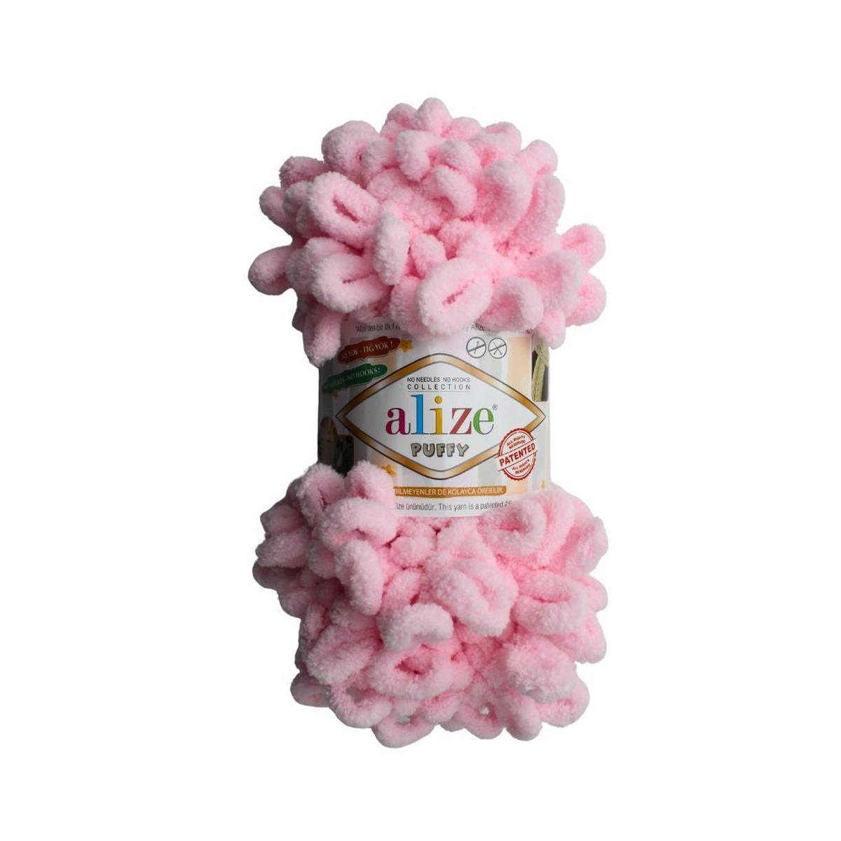 ALIZE PUFFY FINE 100G 867 BABY PINK