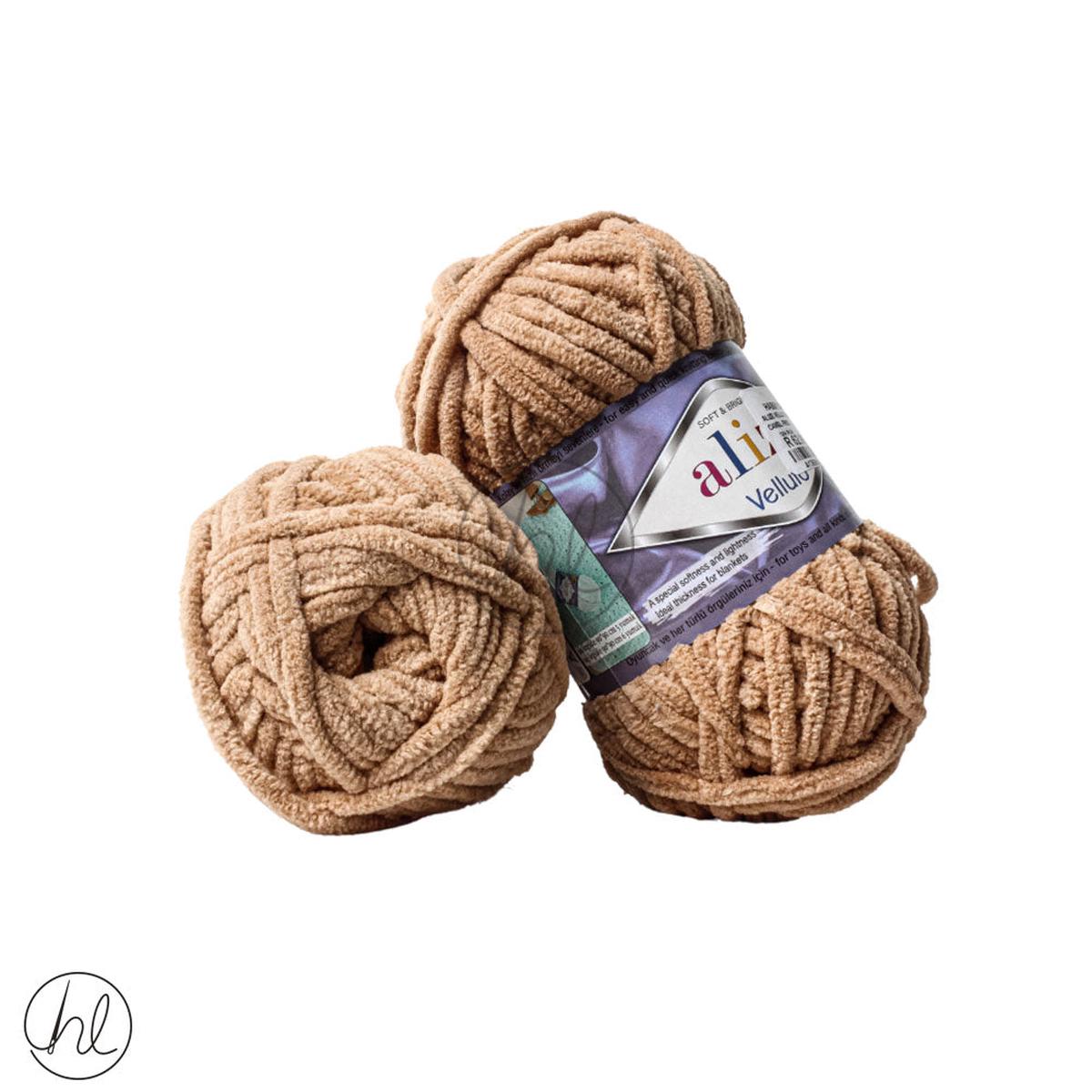 Alize Velluto 100G Camel
