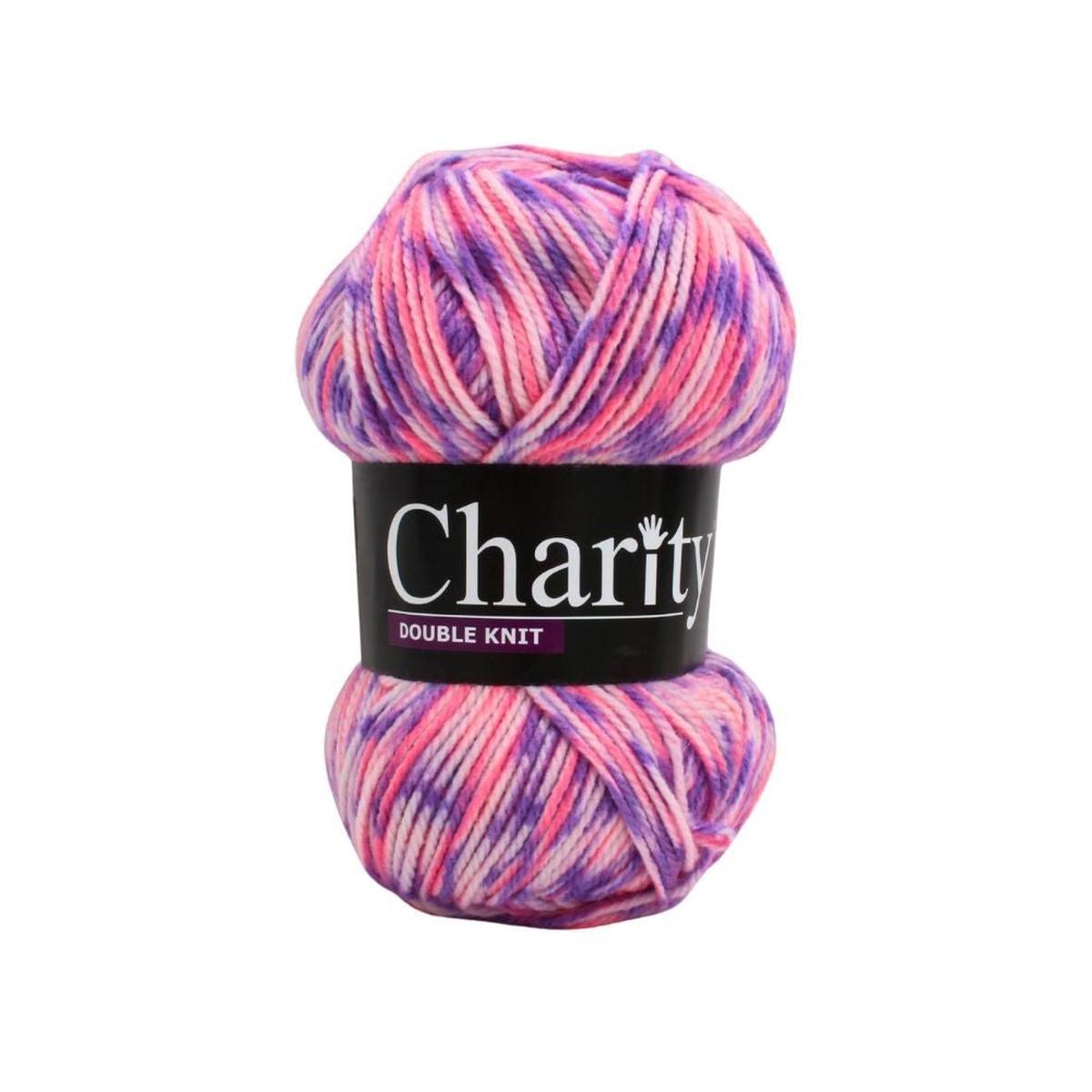 CHARITY P/SKEIN PRINT D.K 100G ORBIT POP