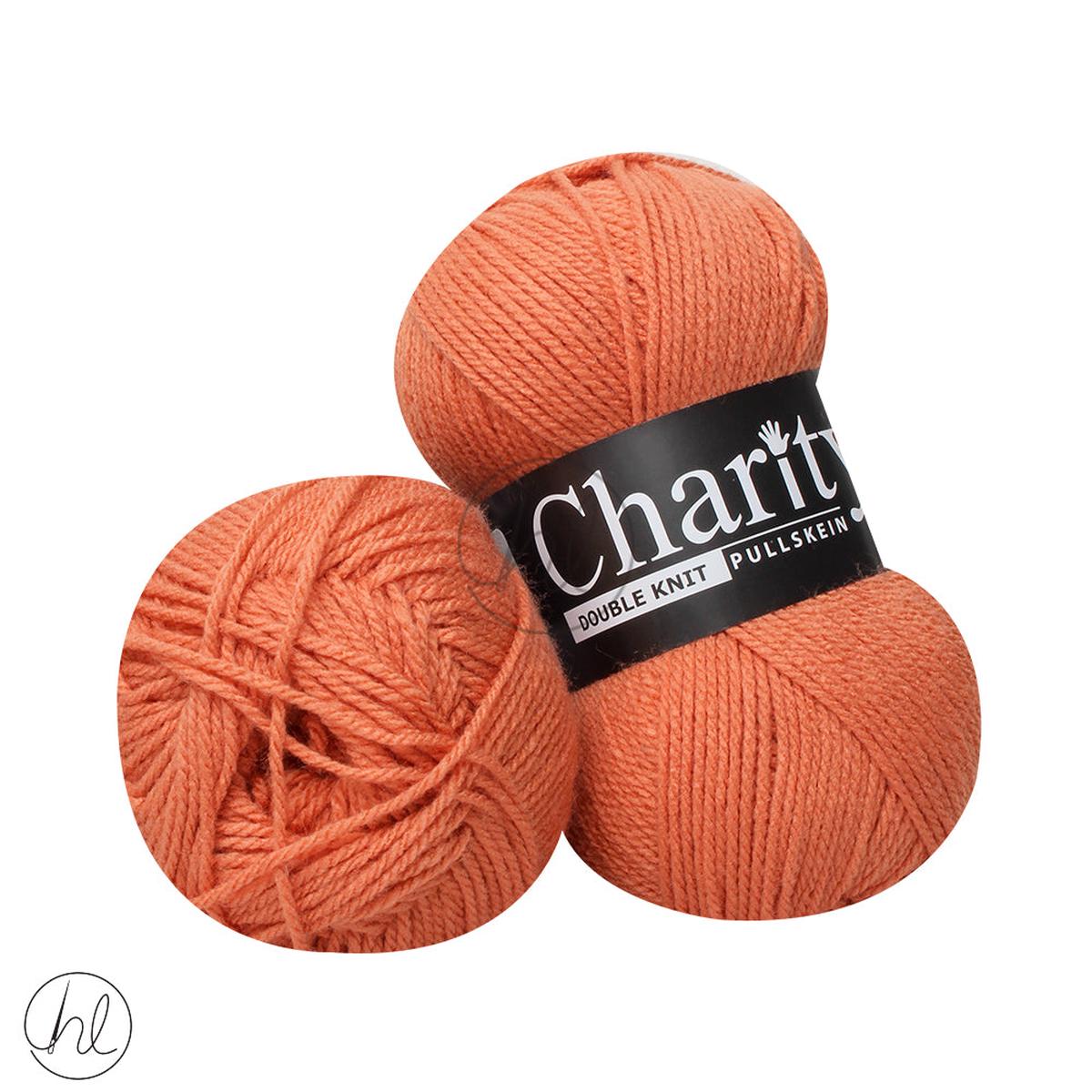 Charity Pullskein Double Knit 100G CORAL ROSE 054