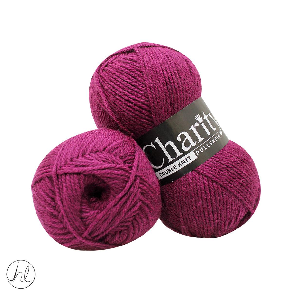Charity Pullskien Double Knit 100G MAGENTA COL 147