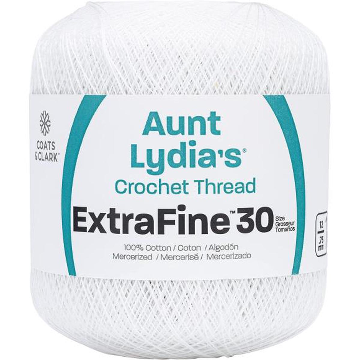 Crochet Thread Extra Fine 30 180