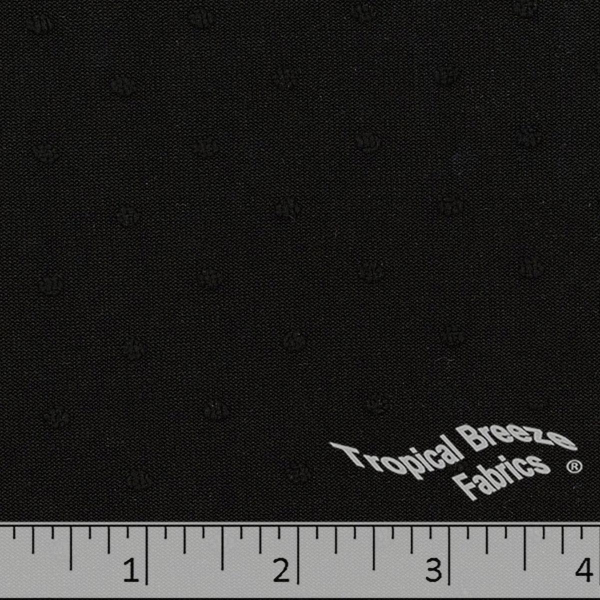 Embossed Swiss Dot Polyester Knit Fabric 32323
