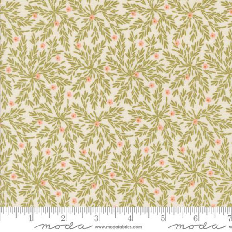 Frivolity Collection Lichen and Moss Cotton Fabric 43194