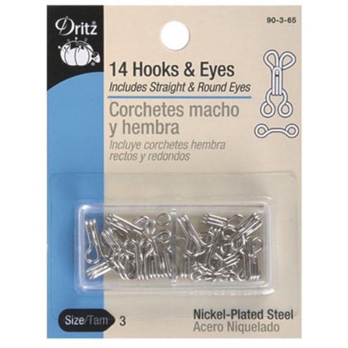 Hooks & Eyes 90-65-3